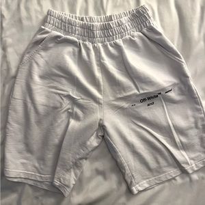 Vintage Off-White shorts 2012-2013 Seasonal Cotton Elastic / Sweat Shorts